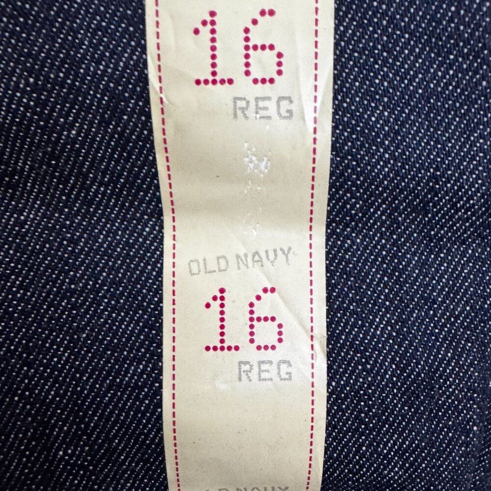 Old Navy Womens The Diva Skinny Stretch Jeans 16 Regular Dark Wash Lowest Rise - Picture 3 of 7